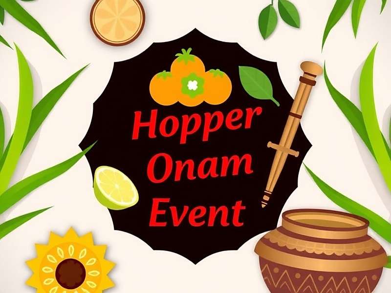Ginger Hopper Onam Event